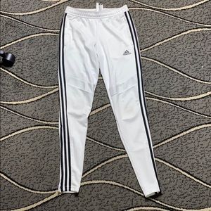 White Adidas Track Pants
